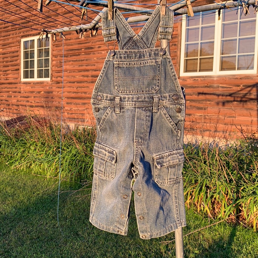 Greendog Denim Bib Overalls 12M